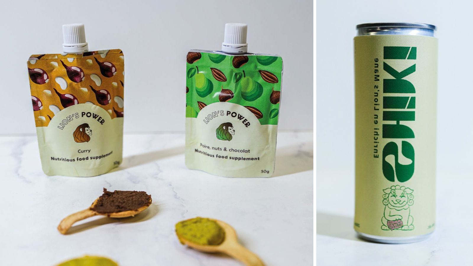 Twee teams bedachten een voedzaam drankje op basis van lion's mane: Lion's Boost en Shiki